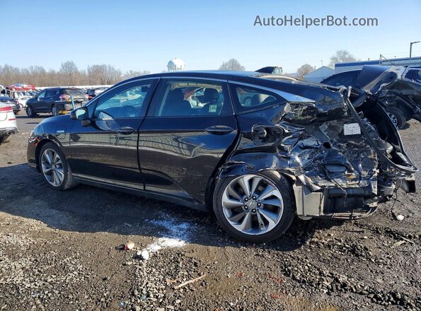 JHMZC5F38JC020654 2018 HONDA CLARITY Black Հետևի ձախ
