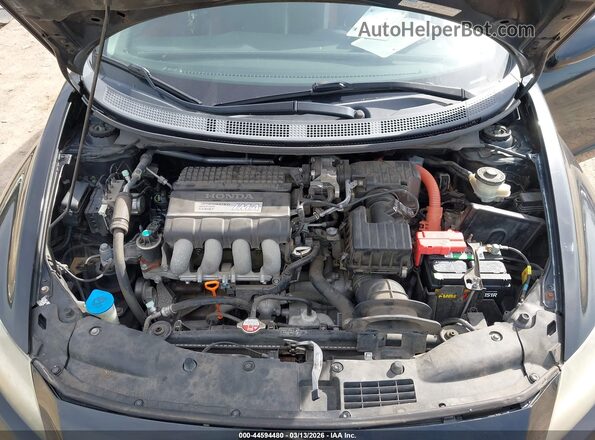 JHMZF1D65GS000325 2016 HONDA CR-Z Black Vista trasera