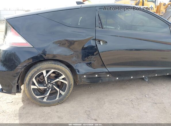 JHMZF1D65GS000325 2016 HONDA CR-Z Black Vista frontal