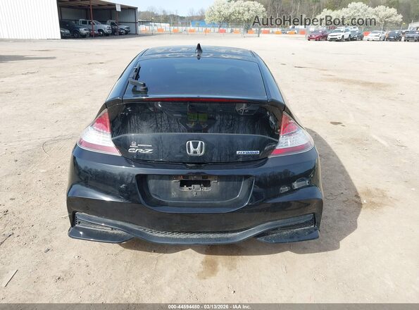 JHMZF1D65GS000325 2016 HONDA CR-Z Black 