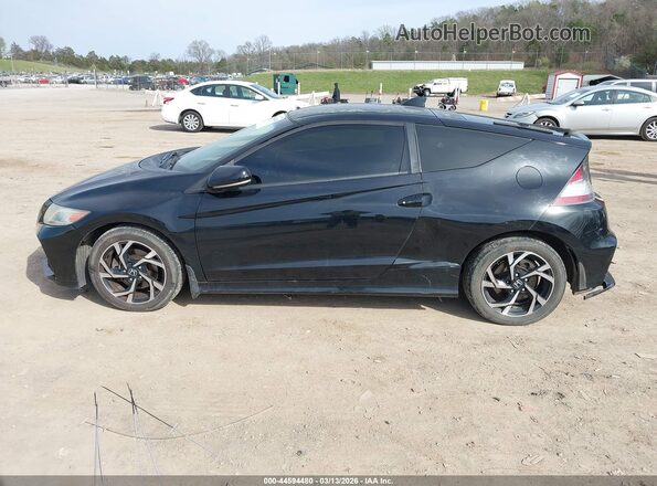 JHMZF1D65GS000325 2016 HONDA CR-Z Black Vista interior de 360 grados