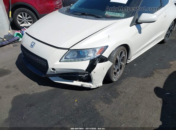 JHMZF1D67GS000813 2016 HONDA CR-Z White Vista frontal
