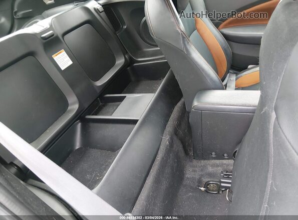 JHMZF1D68GS000772 2016 HONDA CR-Z Gray Rear seats view