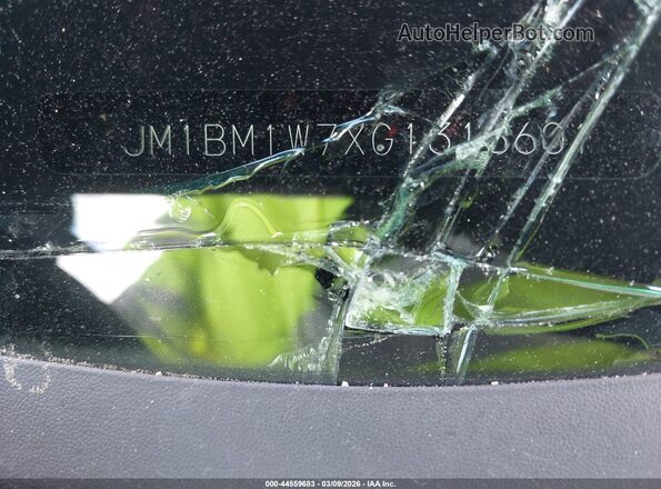 JM1BM1W7XG1316601 2016 MAZDA 3 Dark Blue Engine compartment view