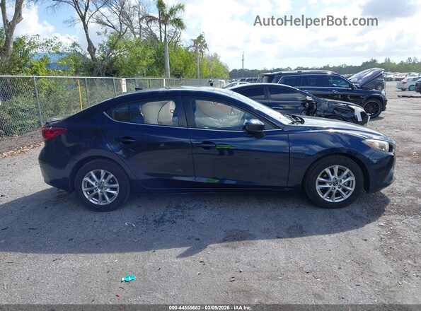 JM1BM1W7XG1316601 2016 MAZDA 3 Dark Blue Rear interior view