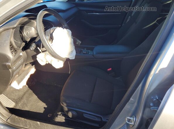 JM1BPAA70M1330601 2021 MAZDA 3 Gray წინა სალონის ხედი