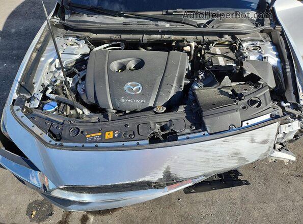 JM1BPAA70M1330601 2021 MAZDA 3 Gray უკანა სალონის ხედი