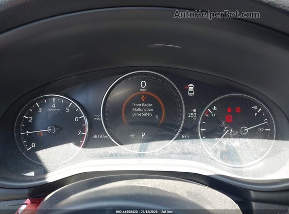 JM1BPAAL4M1321008 2021 MAZDA 3 Dark Blue Հետևի նստատեղերի տեսք