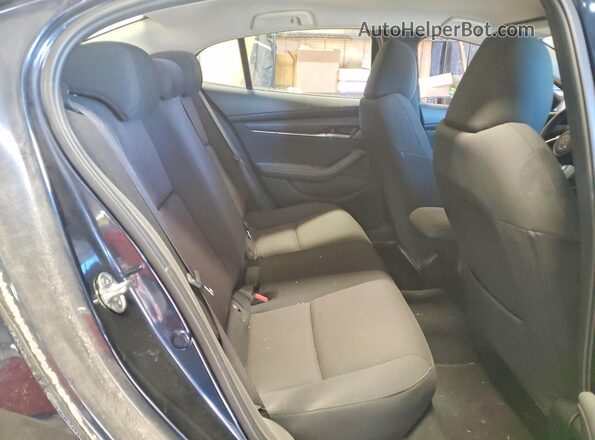 JM1BPAAL6M1311404 2021 MAZDA 3 Black Հետևի նստատեղերի տեսք