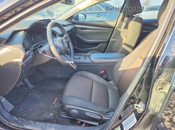 JM1BPAAL8M1322646 2021 MAZDA 3 Black Front interior view
