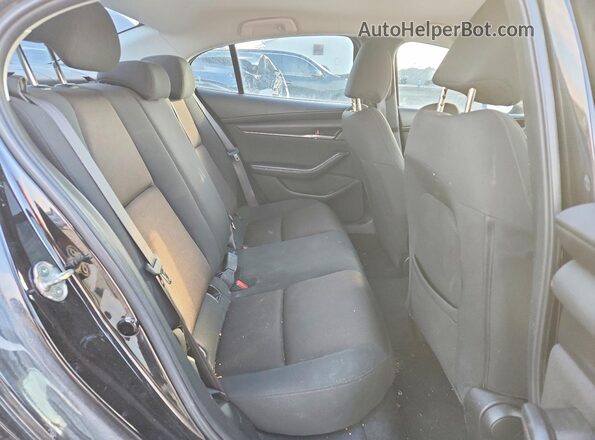 JM1BPAAL8M1322646 2021 MAZDA 3 Black Rear seats view
