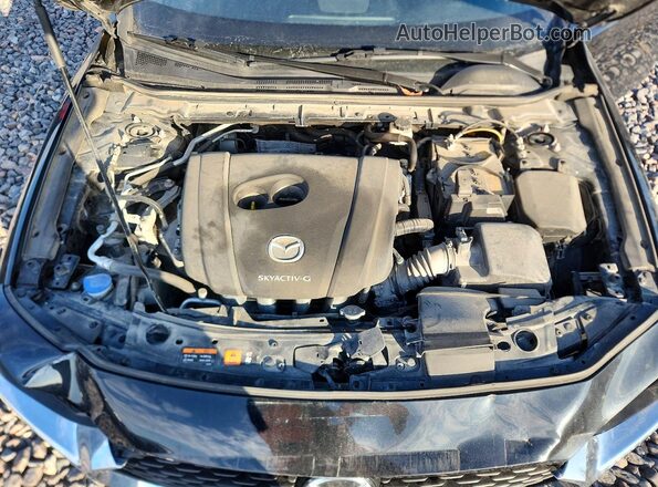 JM1BPAAL8M1322646 2021 MAZDA 3 Black Rear interior view