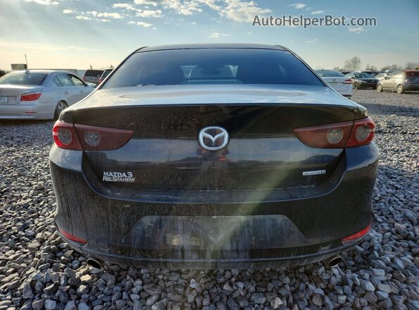 JM1BPAAL8M1322646 2021 MAZDA 3 Black Rear view