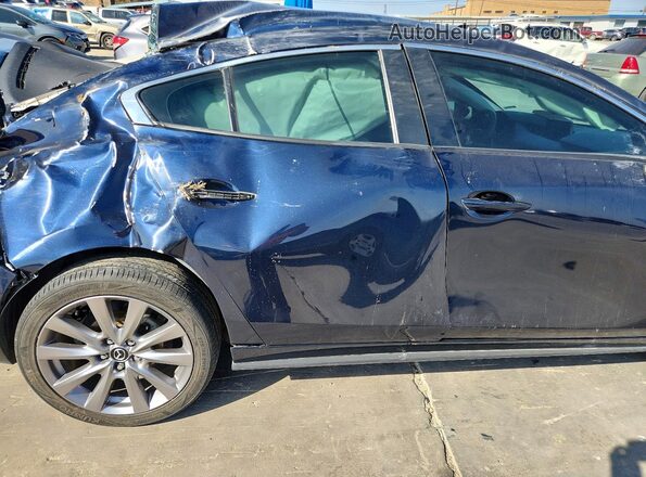 JM1BPABL2M1319269 2021 MAZDA 3 Blue Widok tylnych siedzeń