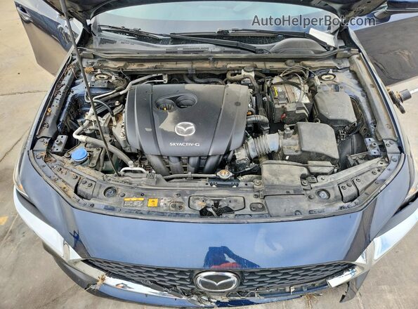 JM1BPABL2M1319269 2021 MAZDA 3 Blue Widok wnętrza z tyłu
