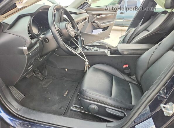 JM1BPABL2M1319269 2021 MAZDA 3 Blue Widok wnętrza z przodu