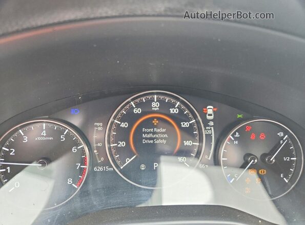 JM1BPABL2M1319269 2021 MAZDA 3 Blue Widok zestawu wskaźników