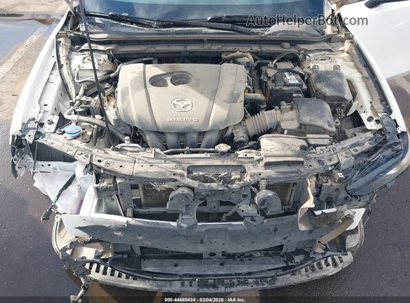JM1BPABL7M1321745 2021 MAZDA 3 White Հետևի տեսք