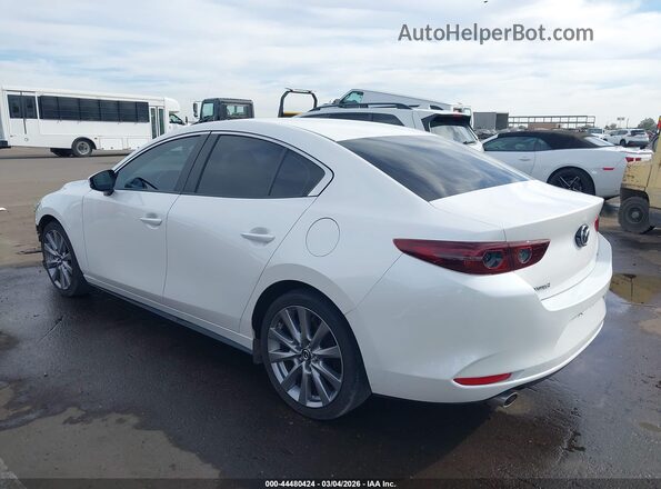 JM1BPABL7M1321745 2021 MAZDA 3 White Հետևի ձախ