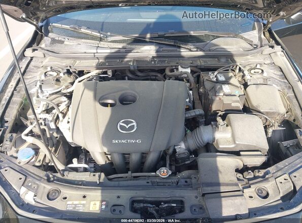 JM1BPABL7M1322815 2021 MAZDA 3 Черный Вид сзади