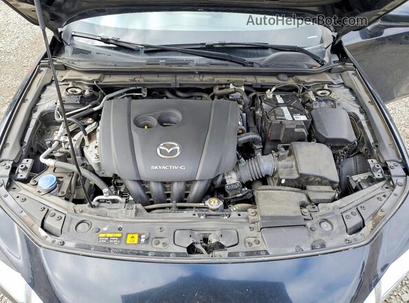 JM1BPABL7M1330414 2021 MAZDA 3 Black უკანა სალონის ხედი