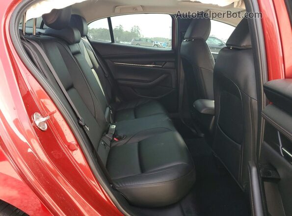 JM1BPACL0M1344170 2021 MAZDA 3 Red უკანა სავარძლების ხედი