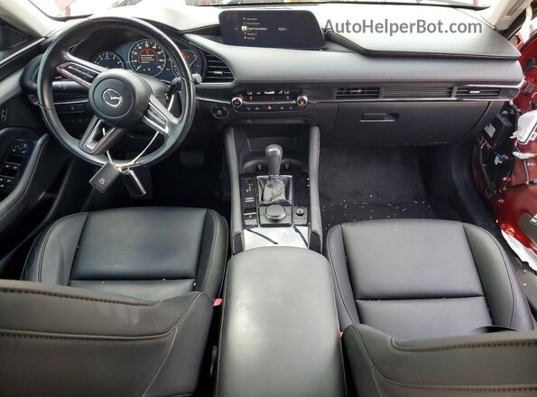 JM1BPACL0M1344170 2021 MAZDA 3 Red წინა პანელის ხედი