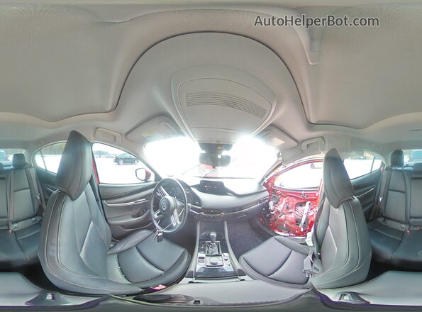 JM1BPACL0M1344170 2021 MAZDA 3 Red სალონის 360-გრადუსიანი ხედი