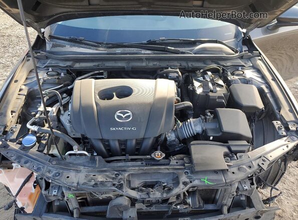 JM1BPACL6K1110712 2019 MAZDA 3 Charcoal Вид задньої частини салону
