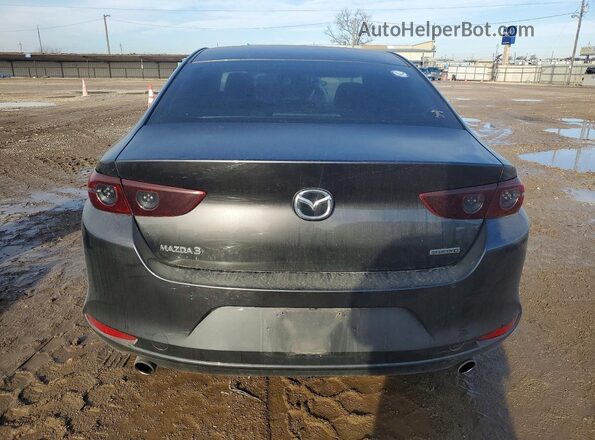 JM1BPACL6K1110712 2019 MAZDA 3 Charcoal Вид ззаду