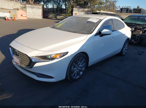 JM1BPACM0S1784833 2025 MAZDA 3 White Przód lewy