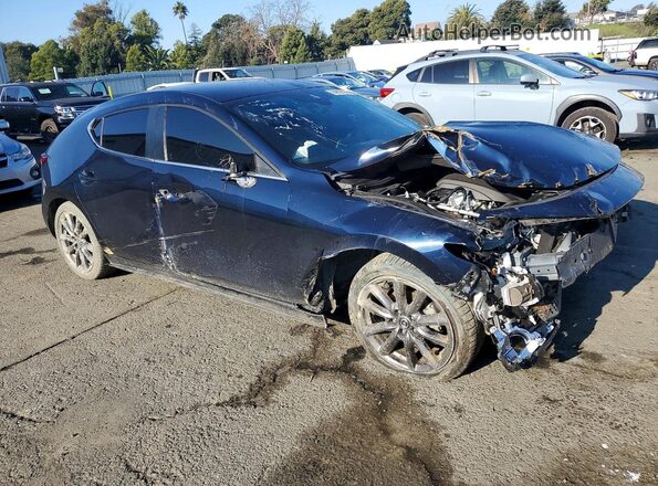 JM1BPAKL2M1321796 2021 MAZDA 3 Black Передня права чверть