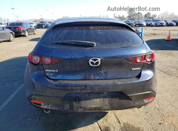 JM1BPAKL2M1321796 2021 MAZDA 3 Black Вид ззаду