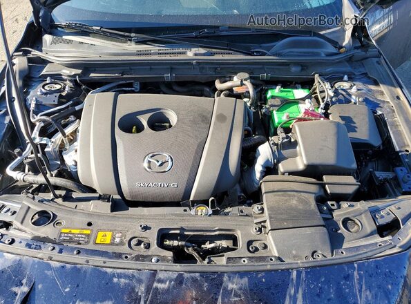 JM1BPAKL2M1321796 2021 MAZDA 3 Black Вид задньої частини салону