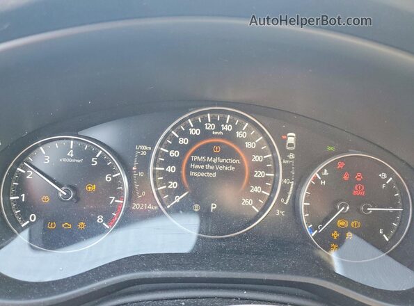 JM1BPAL72P1608528 2023 MAZDA 3 Серый Вид щитка приборов