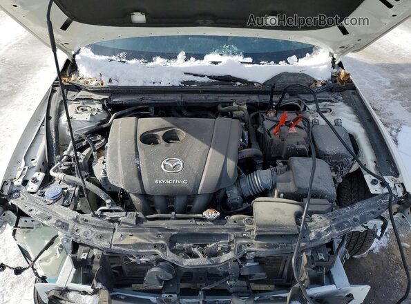 JM1BPALL3M1401638 2021 MAZDA 3 White Rear interior view
