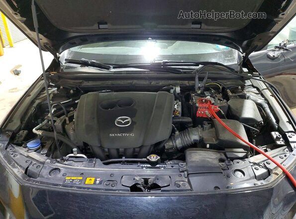 JM1BPALM1K1106141 2019 MAZDA 3 Черный Вид задней части салона