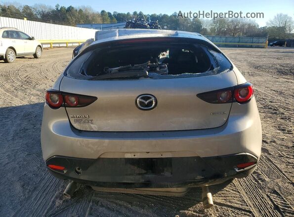 JM1BPALM8P1610516 2023 MAZDA 3 Silver Widok z tyłu