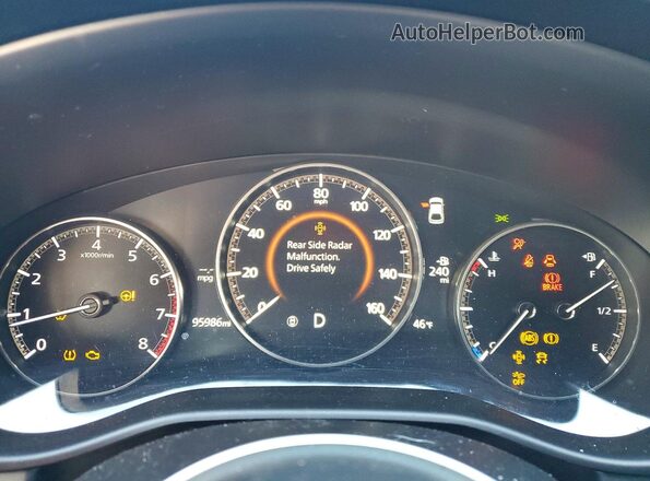 JM1BPAML7M1307521 2021 MAZDA 3 Gray ხელსაწყოთა პანელის ხედი