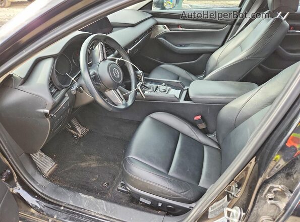 JM1BPBAY6M1322095 2021 MAZDA 3 Black Front interior view
