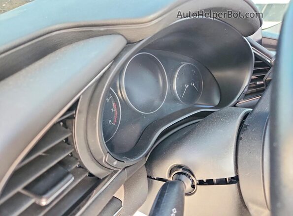 JM1BPBDL7M1305063 2021 MAZDA 3 Blue Widok zestawu wskaźników