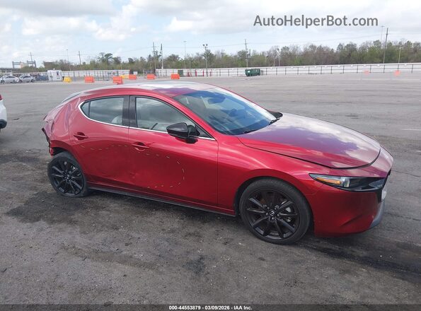 JM1BPBJY3P1607745 2023 MAZDA 3 Red Սալոնի 360 աստիճան տեսք