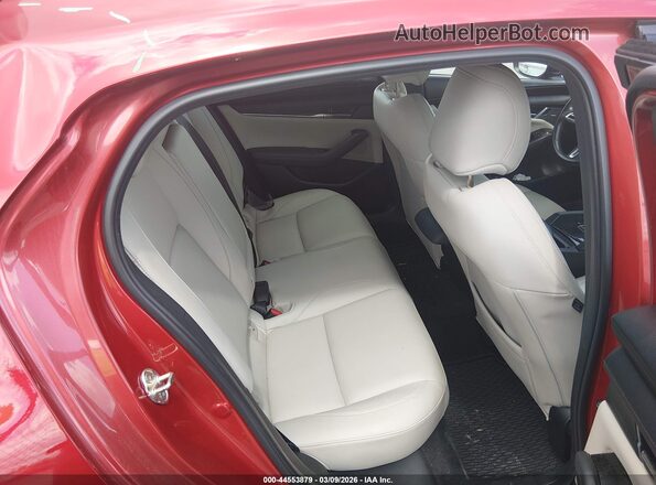 JM1BPBJY3P1607745 2023 MAZDA 3 Red VIN կոդի պիտակի տեսք