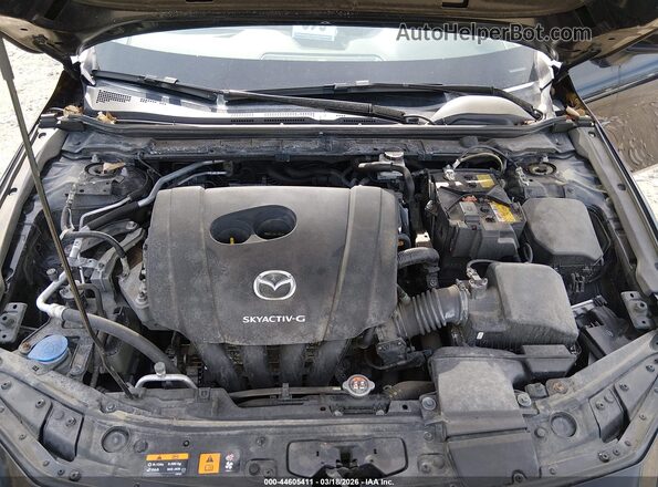 JM1BPBKL1M1346923 2021 MAZDA 3 Black უკანა ხედი