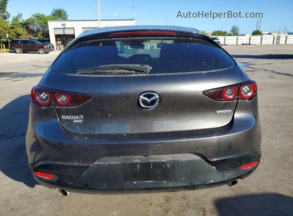 JM1BPBLL1M1345009 2021 MAZDA 3 Gray Rear view