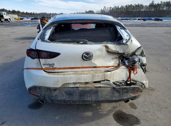 JM1BPBLL5M1308240 2021 MAZDA 3 White Widok z tyłu