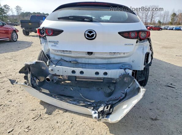 JM1BPBML1M1345753 2021 MAZDA 3 White Հետևի տեսք