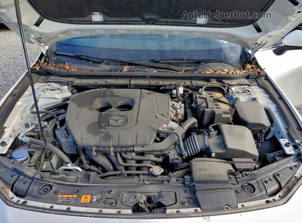 JM1BPBMM4P1620691 2023 MAZDA 3 White Սալոնի հետևի տեսք