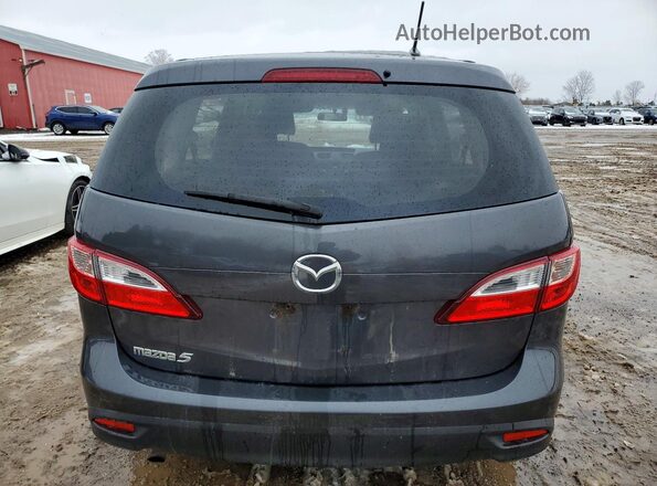 JM1CW2CL9H0192396 2017 MAZDA 5 Gray Widok z tyłu