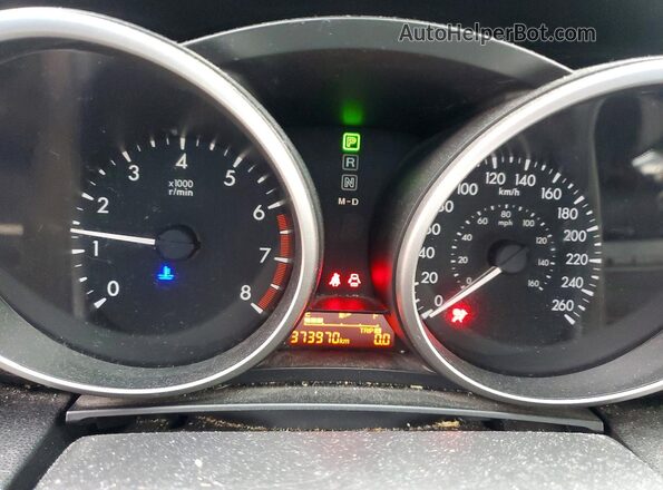 JM1CW2CL9H0192396 2017 MAZDA 5 Gray Widok zestawu wskaźników